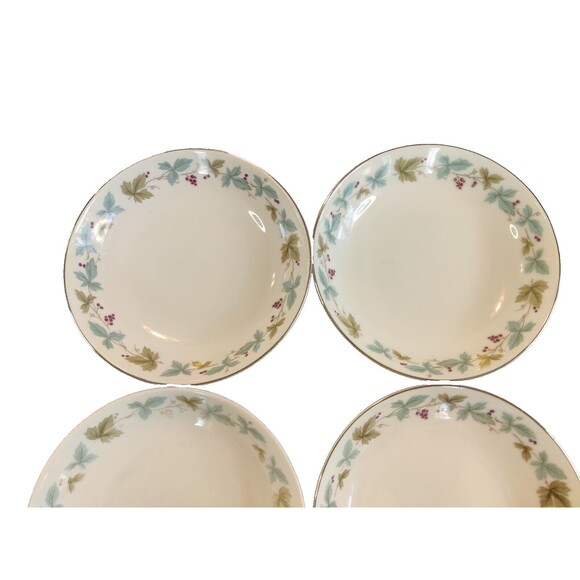 6 Fine China of Japan Vintage Fruit Dessert Bowls 5 ½" 6701 - Picture 5 of 9